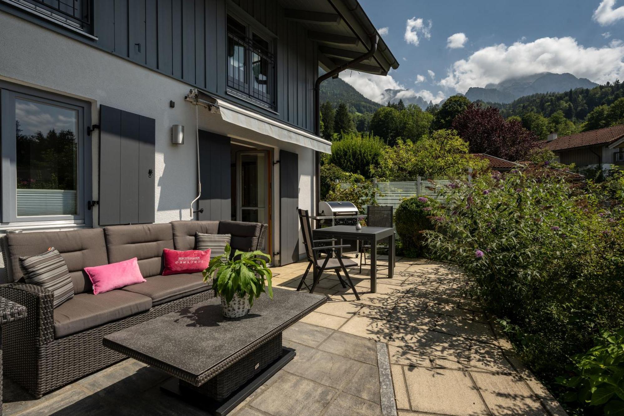 Ferienwohnung Marianne Bergpanorama Fuer Paare 60Qm Berchtesgaden Eksteriør billede