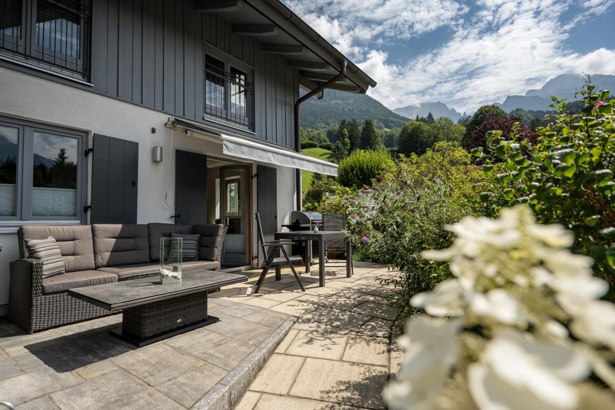Ferienwohnung Marianne Bergpanorama Fuer Paare 60Qm Berchtesgaden Eksteriør billede